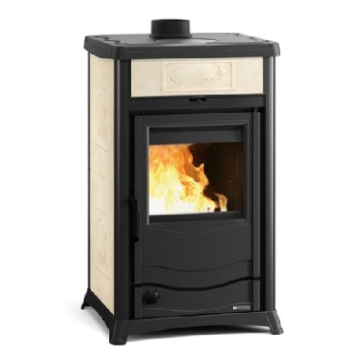 La nordica Extraflame Termostufa a legna TERMOROSSELLA PLUS Evo dsa 4.0 liberty panna