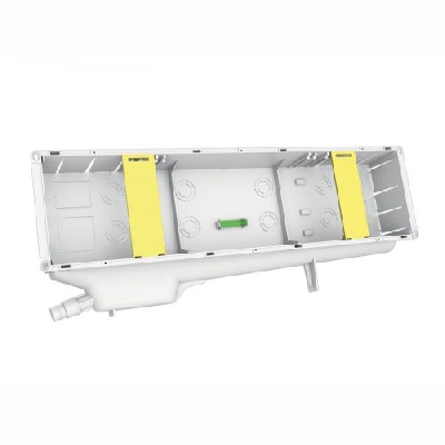 Tecnosystemi ELISYUM HYDRONIC ELITE predisposizione con sifone e coperchio con viti SCD200004