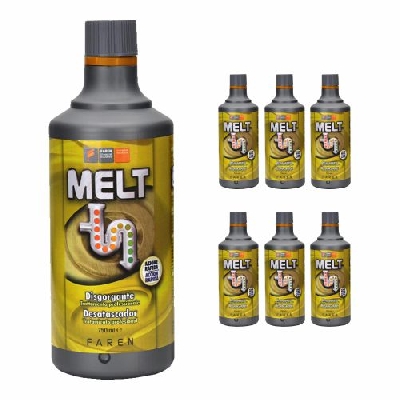 FAREN MELT Disgorgante professionale all'acido solforico ml 750 x 6 PZ