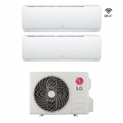Condizionatore LG Dual Split 9000+12000 btu inverter WI-FI