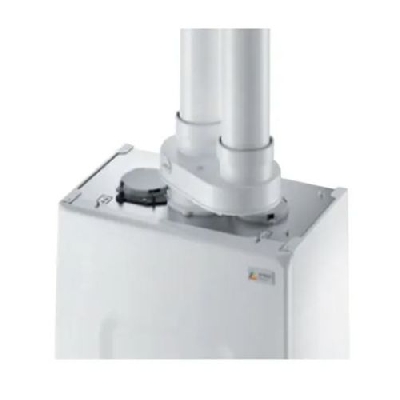 Sdoppiatore orientabile da Ø 80/80 per caldaie a condensazione Beretta