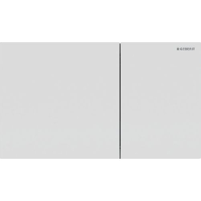 Geberit SIGMA70 Placca di comando con doppio pulsante bianco opaco 115.622.JT.1