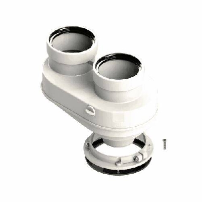 Kit sdoppiato Ø 80/80 per scaldabagno a gas Savio