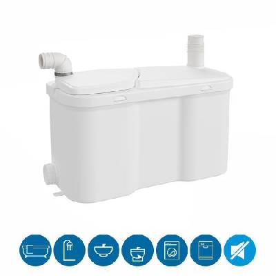 SFA Watersan 20 Pompa acque grigie per lavabo, lavatrice, lavastoviglie, doccia e bidet WS20