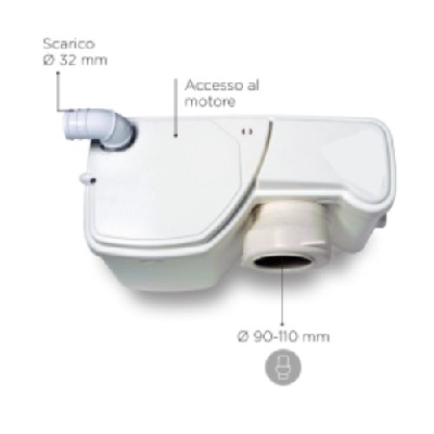 SFA watersan 5 Trituratore  per WC e lavabo WS5