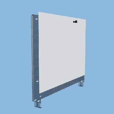 Cassetta per collettore L=700 mm