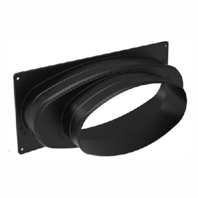 Tecnosystemi Collarino ovale D4 per plenum Ø 150 - 200 mm