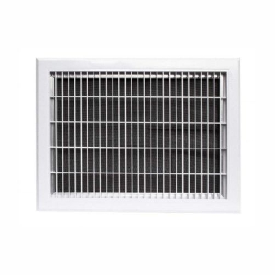 Tecnosystemi Griglia di ripresa in ABS bianca con filtro e controtelaio 780x430