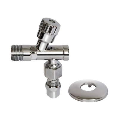 Rubinetto Filtro sottolavabo 1/2" a vitone con snodo e rosone