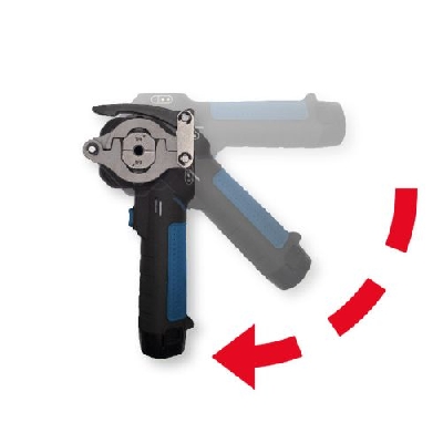 Flangiatubo Cartellatrice a batteria slim in valigetta