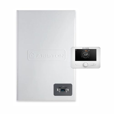 Ariston CARES PREMIUM EXT 25 Caldaia a condensazione completa di Kit fumi e Comando Sensys HD