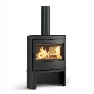 Stufa a legna JENNIFER 2.0 EPS in ghisa smaltata La nordica Extraflame