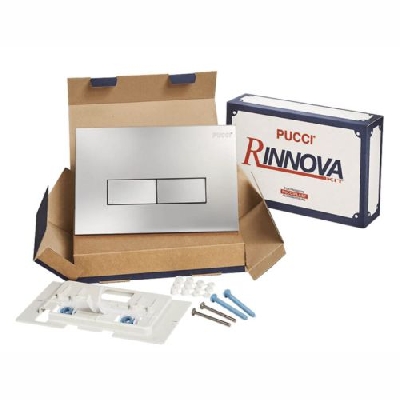 Pucci Rinnova PLACCA di comando ECO LINEA cromo cm 28 x 18 80139562