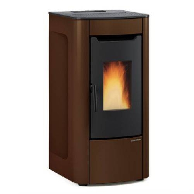 Stufa a pellet ventilata SABRY bronzo La nordica Extraflame