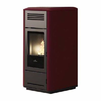 Termostufa a pellet MILLA H15 bordeaux Edilkamin