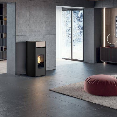 Termostufa a pellet MYRNA H15 cipria Edilkamin