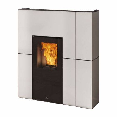 Termostufa a pellet BLADE H15 Bianco opaco Edilkamin