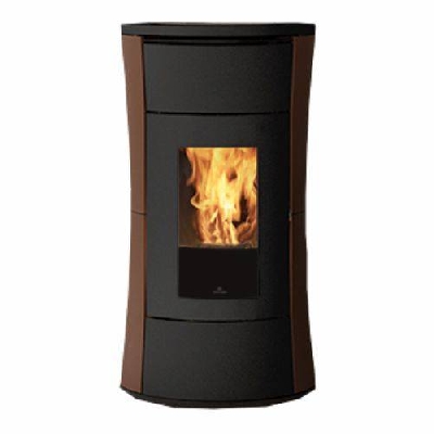 Termostufa a pellet CHERIE H Evo bronzo Edilkamin