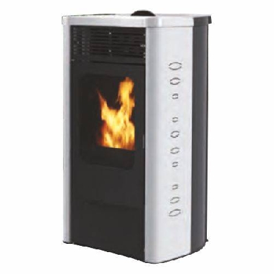 Stufa a pellet canalizzata DIDA PLUS bianca Italiana Camini